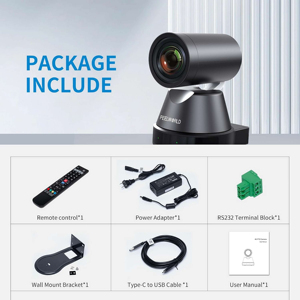 Cámara avanzada AI PTZ FEELWORLD 4K12X Zoom óptico Seguimiento HDMI USB Control IP 4K Cámara PTZ - Product Image 6