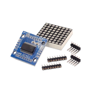 1Pcs 8*8 Gitter modul MAX7219 dediziertes Punktmatrix-Anzeige modul Mikrocontroller-Modul MAX7219 - Product Image 1