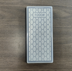 Hai mặt kim cương dao mài 400/1000 Grit đá W/không trượt cơ sở & bìa kim cương sharoening dao - Product Image 6