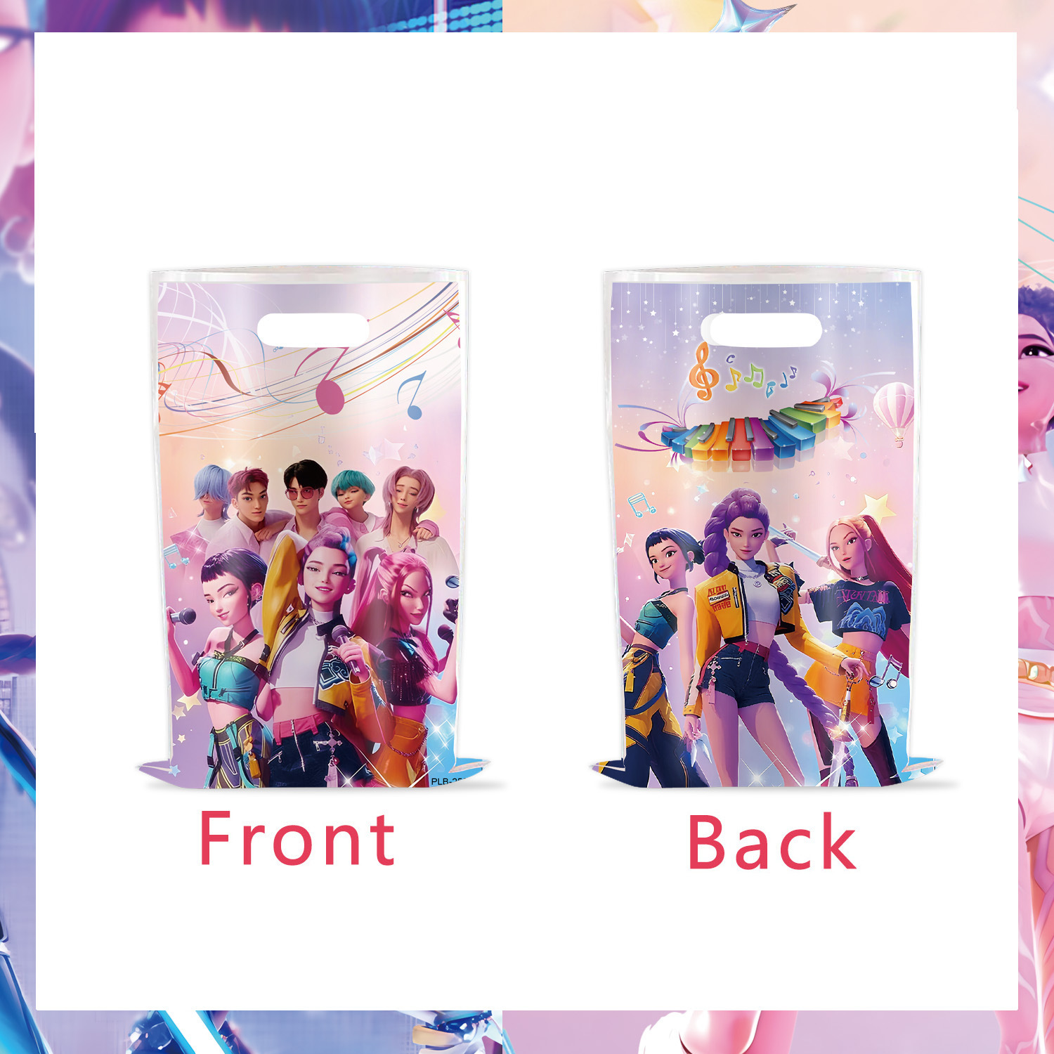 Sac cadeau 10 pièces - K-pop groupe de chasse aux sorcières 03