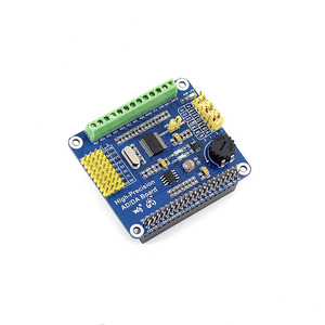 DAC8532 ADS1256 Raspberry Pi AD alta precisione AD/DA modulo analogico digitale scheda di espansione sviluppo Pi 3B +/4B DAC integrato ADS - Product Image 1