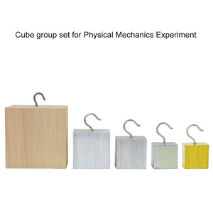 Ayudas didácticas para el modelo de demostración de la relación densidad-masa física del grupo de cubos con ganchos - Product Image 2