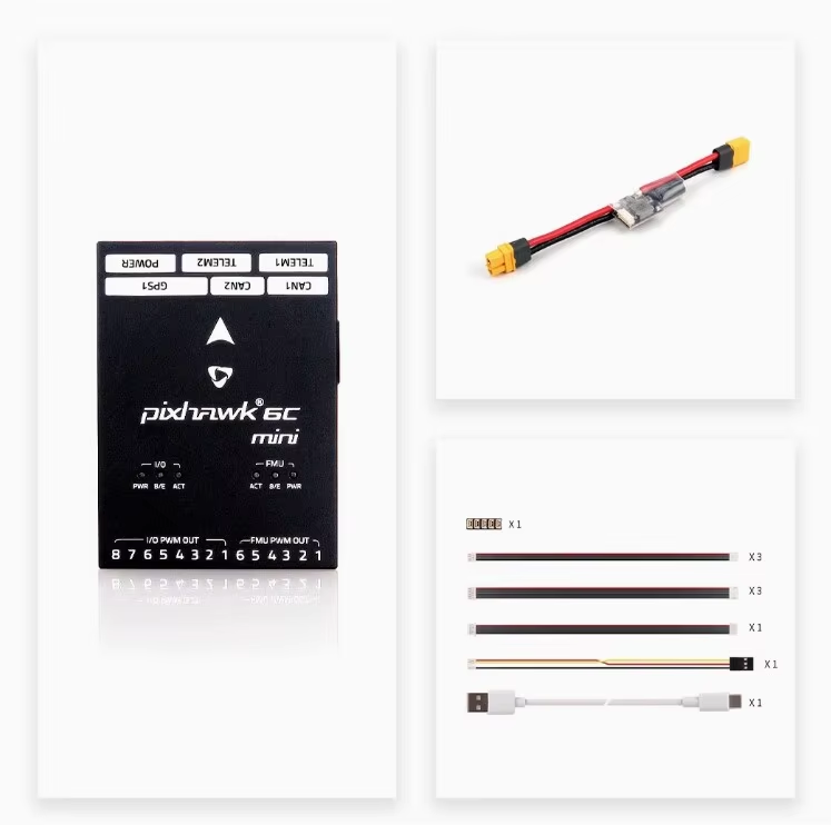 Contrôleur de vol 6C Mini-Model A + alimentation PM02-12S :