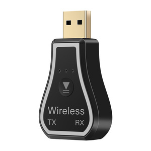 ตัวรับส่งสัญญาณเสียง5.0บลูทูธ USB 3 in 1อะแดปเตอร์เสียงไร้สาย HIFI M11ชุดอุปกรณ์ติดรถยนต์3.5มม. AUX ไฟแฟลช LED - Product Image 5