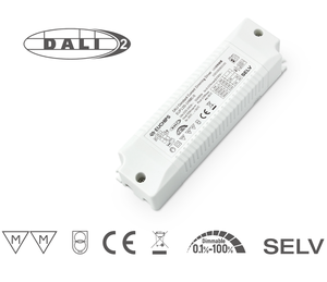 Euchips 12W dali2 liên tục hiện tại 1 kênh mờ lái xe với 300-<span class=keywords><strong>350ma</strong></span> đầu ra CE chứng nhận nhựa nhà ở dẫn lái xe - Product Image 4