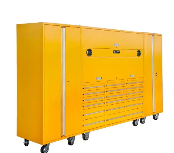 New Style Garage Storage cabinet Industrial Usage Metal Heavy Duty tool sets professional box Workshop Heavy Duty Tool Cabinet