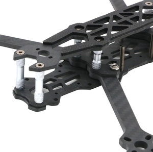 Hazır-to-sky Mark4 FPV FreeStyle RC yarış Drone parçaları 7-Inch 295mm karbon Fiber çerçeve kiti uzaktan kumandalı Quadcopter Model modeli - Product Image 3