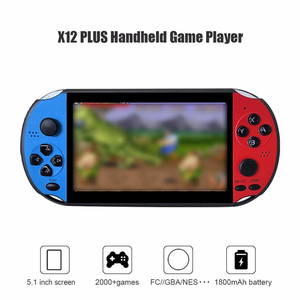 High Quality Support Multiple Simulators X12 Retro Video Game <strong>Console</strong> for GBA/GB/GBC/MD/SFC/FC