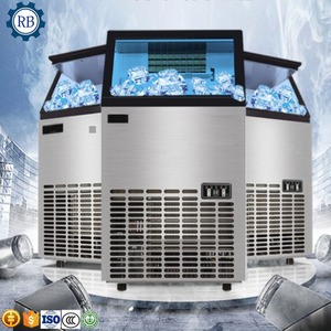 Máquina para hacer cubitos de hielo de ahorro de energía de alta velocidad, fabricante de cubos cuadrados/máquina para hacer hielo de bloques industriales a la venta, bomba personalizada - Product Image 2