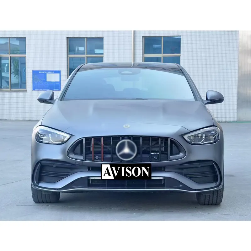 Toptan ızgara seti Mercedes Benz C sınıfı W206 2022 yükseltme Brabus stil yüksek performans ve fiyat izgara