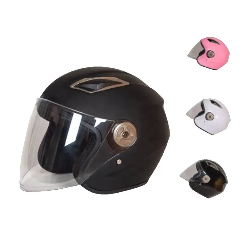 Dropshipping nửa mặt an toàn thoải mái xe máy Mũ bảo hiểm bảo vệ cho người lớn Retro mùa hè Bảo vệ UV unisex cưỡi Mũ bảo hiểm