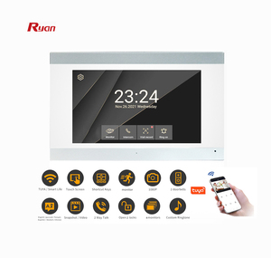 New 1080P Smart Wifi Video Door Phone <strong>2</strong> <strong>Wire</strong> Connection Apartment Video Door Entry <strong>Intercom</strong> <strong>System</strong> TUYA APP Two <strong>Way</strong> Door Phone - Product Image 3