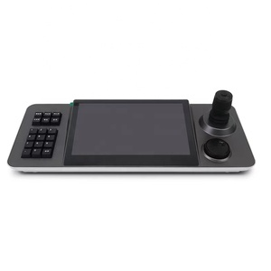 Yüksek hızlı PTZ Dome IP kameralar için 10.1 inç renkli LCD ekran ile dokunmatik ekran ve Joystick ile PTZ kamera denetleyicisi - Product Image 6