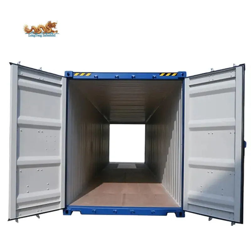 Doppia porta posteriore 40 piedi 40 piedi 40 'lunghezza cubo alto 40ft Container per la spedizione del mare prezzo per la vendita