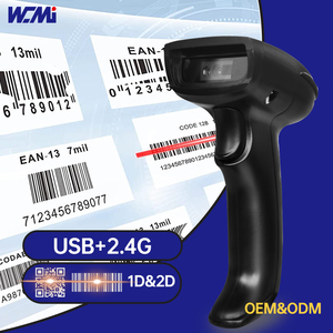 Wcmi 2.4G không dây 2D bar code Reader lector codigo de barras de POS QR Mã máy quét cầm tay máy quét mã vạch - Product Image 1