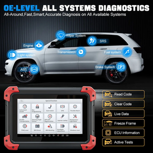 D7 OBD2 Scanner Automotive strumento diagnostico Test attivo bidirezionale con codifica ECU tutti i sistemi di diagnosi chiave di programmazione