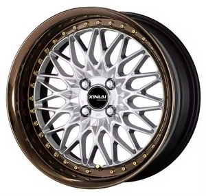 3 parça dövme tekerlekler 4x108 4x114.3 4x100 15 "16" 17 "18" inç alaşım 4 delik araba tekerlekleri için Mini Cooper akıllı - Product Image 2