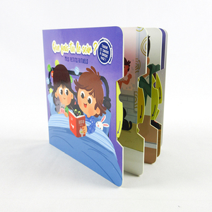 Hızlı özelleştirme hızlı kargo özelleştirilmiş tasarım çocuk okuma kitabı Mini karton kitap organ ile çocuklar için - Product Image 1