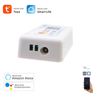 DC5-24V RGB RGBW LED控制器Tuya智能谷歌手机/亚马逊Alexa语音IOS/Android应用程序控制器 - Product Image 3