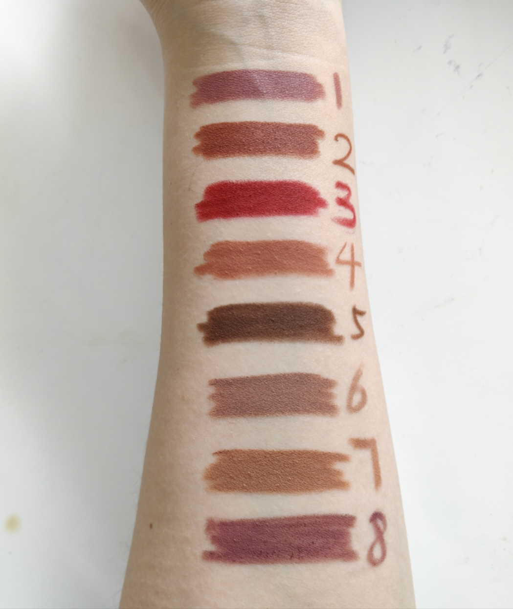 8สี