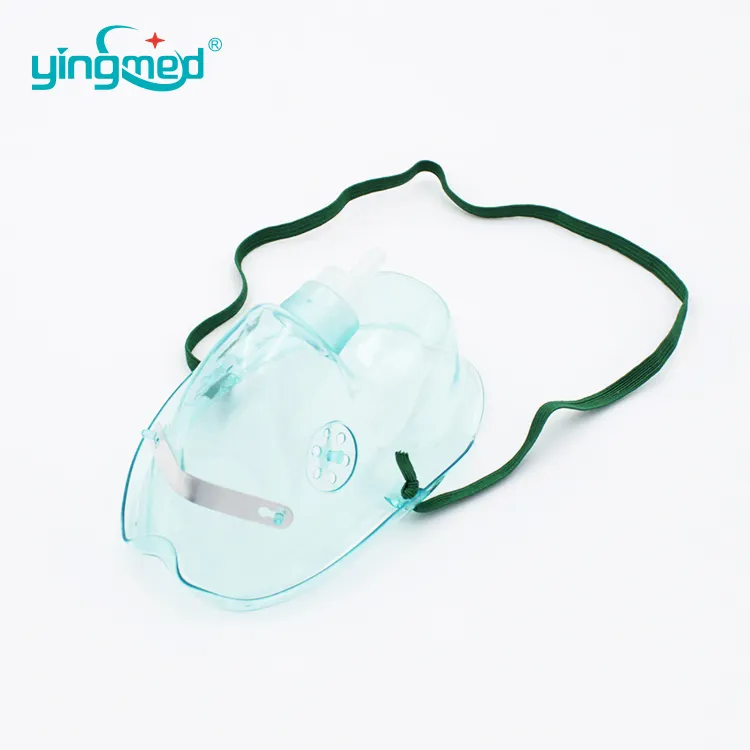 Máscara nasal simples do oxigênio do dente para a baixa máscara protectora do silicone do hospital