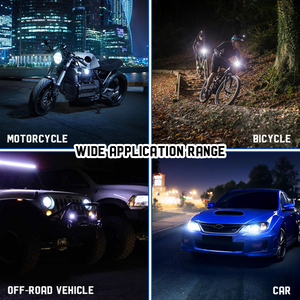 Rcj 2025 Hot Bán 30W Mini New Lái Xe Đèn Phụ Trợ 6000/3000K Nhiệt Độ Màu Đèn Sương Mù Cho Xe Máy Xe Đạp - Product Image 6