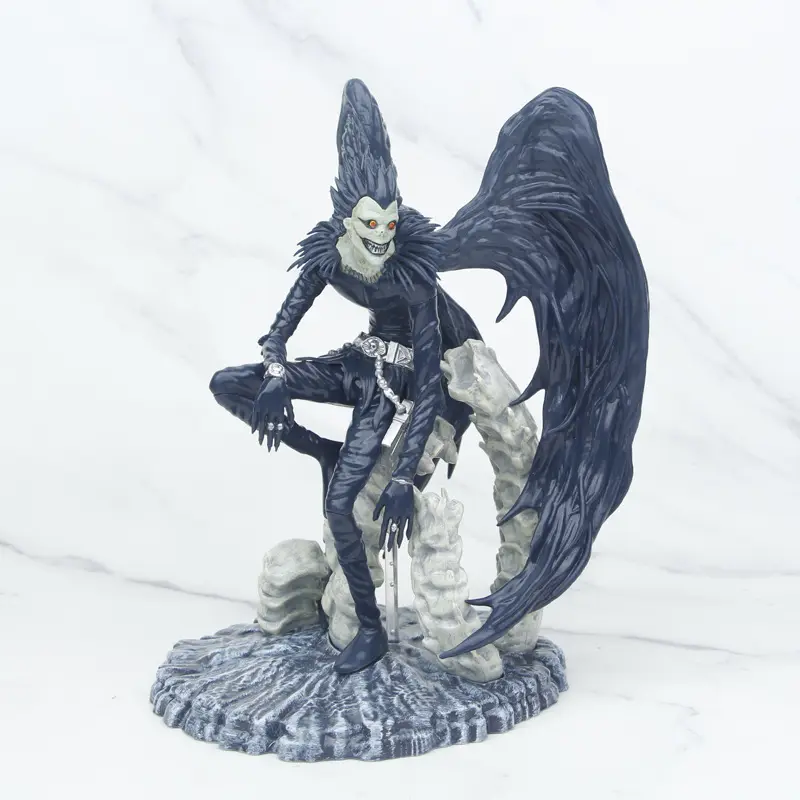 19CM Anime morte nota seduto Ryuk statua di moda accessori Cosplay Manga collezione bambole Desktop giocattoli per ragazzi regalo