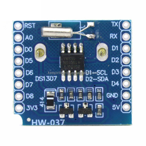 DS1307 modulo di orologio in tempo reale RTC circuito di temporizzazione interfaccia I2C adatto per D1 MINI scheda di sviluppo - Product Image 2