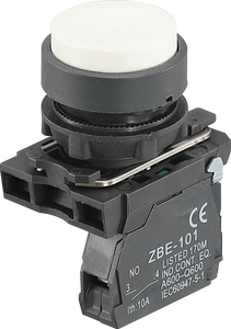 Flat Head 1NO Electrical <strong>Push</strong> <strong>Button</strong> <strong>Switch</strong> <strong>Spring</strong> <strong>Return</strong> 22mm Momentary <strong>Push</strong> <strong>Button</strong> <strong>Switches</strong> - Product Image 4