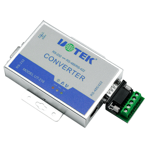 Convertidor de adaptador de conversión RS232 a RS485 RS422, conector Com DB9, protección contra sobretensiones de 600W, UT-216 - Product Image 5