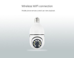 Tuya Smart Life-Cámara de iluminación de bombilla WIFI para interiores, Audio bidireccional, seguimiento humano, visión nocturna en color, 2MP/3MP/4MP/5MP/6MP/8MP - Product Image 5