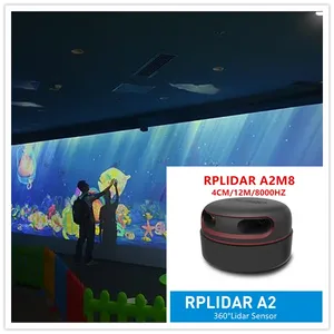 RPLIDAR A2 A3 S1 Lidar dedicato da parete grande schermo programma Software interattivo Multi-touch proiezione del motore interattivo - Product Image 2