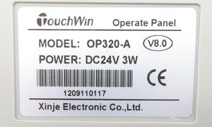 Panel de control con pantalla LCD, panel de control de 3,7 ", RS232/RS422, 24V - Product Image 4