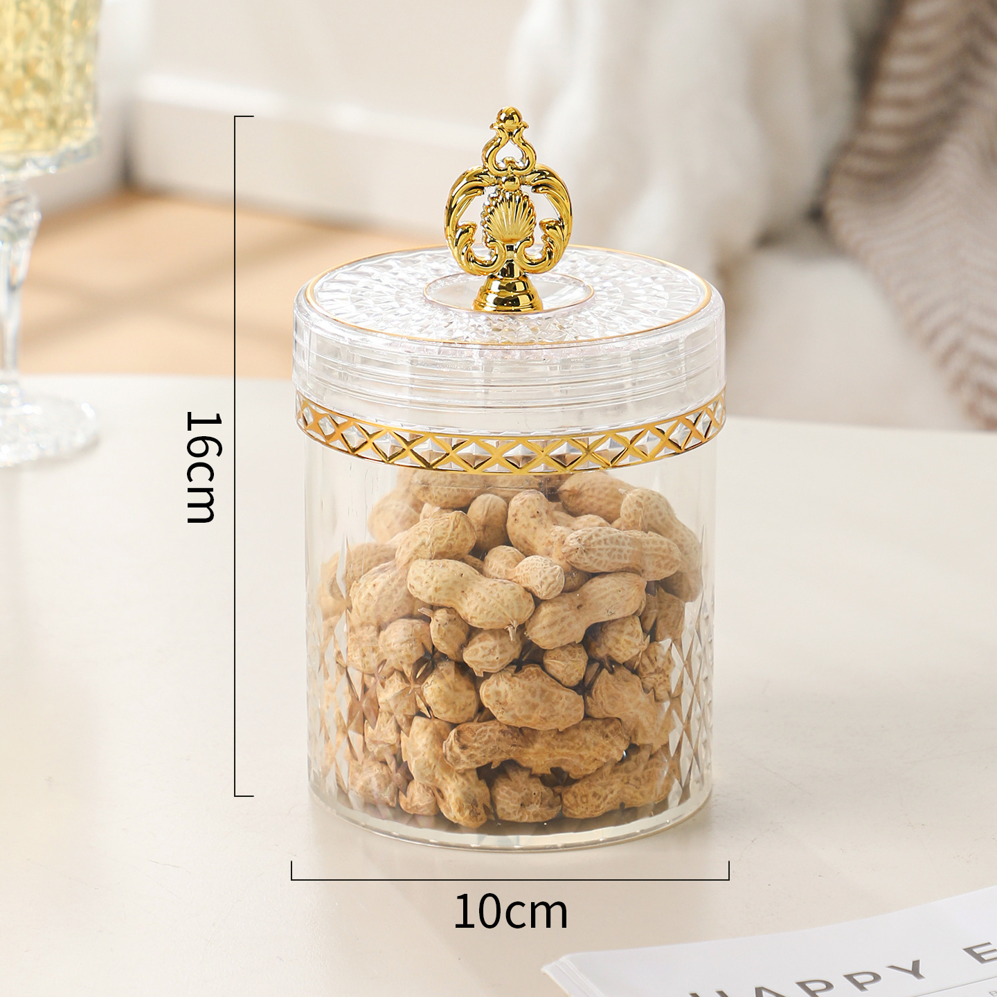 Single airtight container (clear)