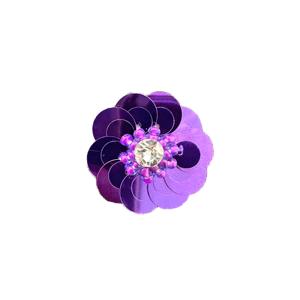 Handmade Versatile PVC Decorations 3 Centimeter Gold Powder Rhinestone <strong>Sequins</strong> Small Flowers for Clothing Fashion <strong>Sequins</strong> - Product Image 6