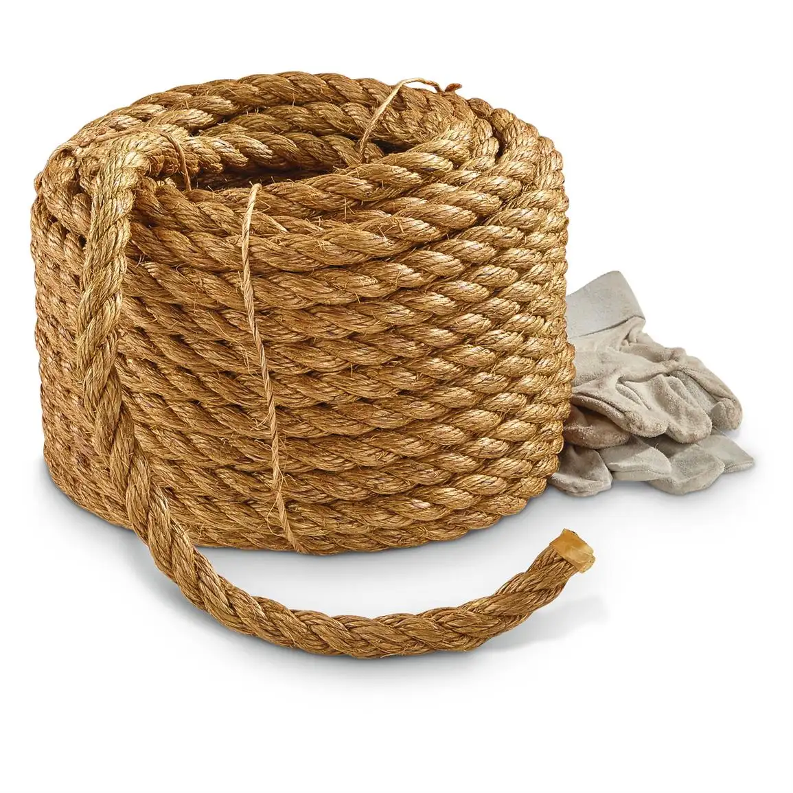 Cuerda de cáñamo de fibra de sisal antienvejecimiento, cuerda de yute, abaca