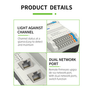 Wholesale Price 16 Digital <strong>Input</strong> <strong>and</strong> <strong>Output</strong> Remote IO Module EtherCAT <strong>Plc</strong> Programming Controller - Product Image 4