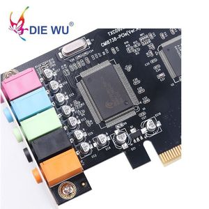 PCIE X1声卡5.1通道音频接口PCI Express立体声数字卡CMI8738芯片组 - Product Image 6