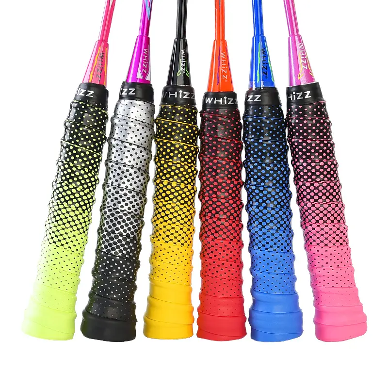 Padel-empuñaduras antideslizantes, accesorio para el sudor, buena sensación de mano, agarre duradero para raqueta de Bádminton