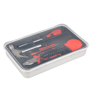 17 in <strong>1</strong> Multifunctional Hand <strong>Tool</strong> <strong>Kits</strong> with Screwdriver Bits and Bit Drive Handle and Claw Hammer - Product Image 4