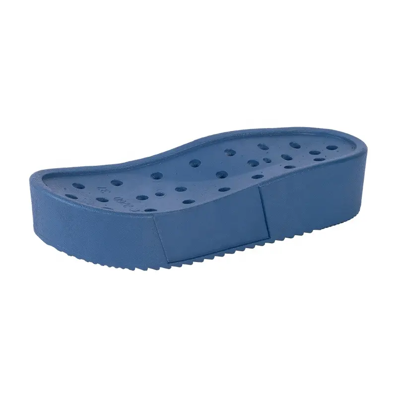 Venta al por mayor suave interior de PVC plástico de goma suelas de las mujeres sandalias personalizadas zapatilla de zapato de PVC suela de hoja de fabricación de fabricante