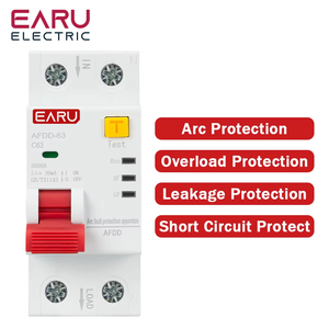 AC220V dispositivo di protezione guasti RCBO RCCB MCB interruttore interrotto sovraccarico terra perdita di corto circuito di protezione AFDD-63 - Product Image 2