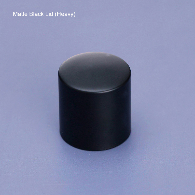 coperchio nero opaco (pesante)
