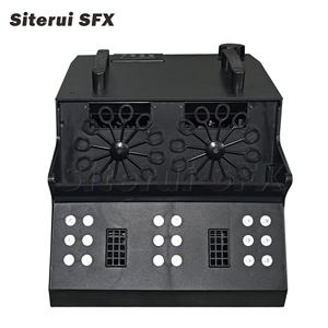 SITERUI SFX 2000W Smoke Bubble Machine High <strong>Output</strong> Bubble Making Support <strong>Dmx</strong> Lcd Remote <strong>Control</strong> for Wedding Party - Product Image 1