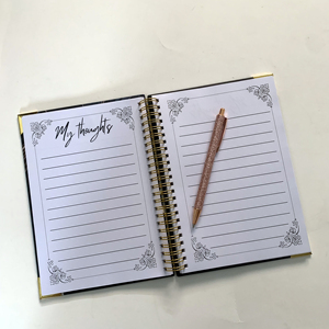 Custom Planner Suppliers Customized 30 Day Journey Journal Planner <strong>Notebook</strong> <strong>With</strong> <strong>Pages</strong> Printing Service - Product Image 4