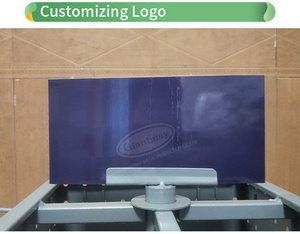 Benutzer definierte Tischplatte 4 Seiten Metall Small Counter Peg board Drehbare Schlüssel anhänger Displayst änder mit Schild für den Einzelhandel - Product Image 6