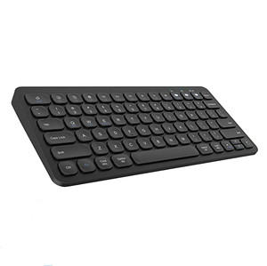 Slim Multi Device Bt Wireless <strong>Keyboard</strong> Compatible <strong>with</strong> Computer Laptop PC <strong>Notebook</strong> for Mac IOS Wireless <strong>Keyboard</strong> - Product Image 2