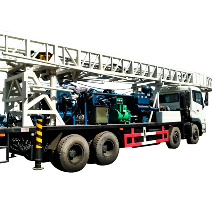 132KW 16-30KN Diesel Motor Angetrieben 300 mt brunnenbau rig maschine für verkauf usa borewell verwendet rigs in