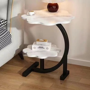 Venta al por mayor multifunción duradero estilo moderno en forma de flor tablero de muebles de salón mesa de centro moderna con diferentes tamaños - Product Image 5