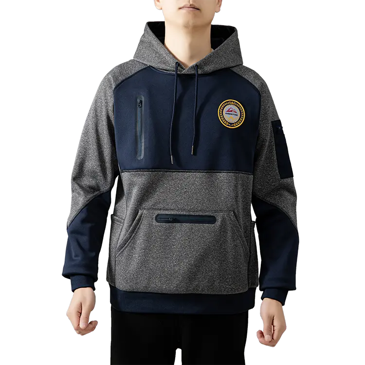 Özel Logo ile fabrika yansıtıcı yansıtıcı güvenlik iş Hoodie giyim